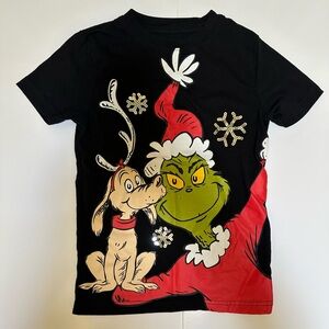 The Grinch & Max Christmas Kids’ Graphic Tee - Size XS